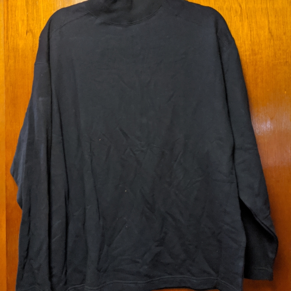 Black turtleneck from Barney's New York